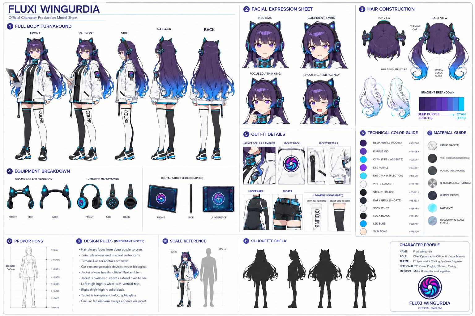 Fluxi Wingurdia - full body artwork